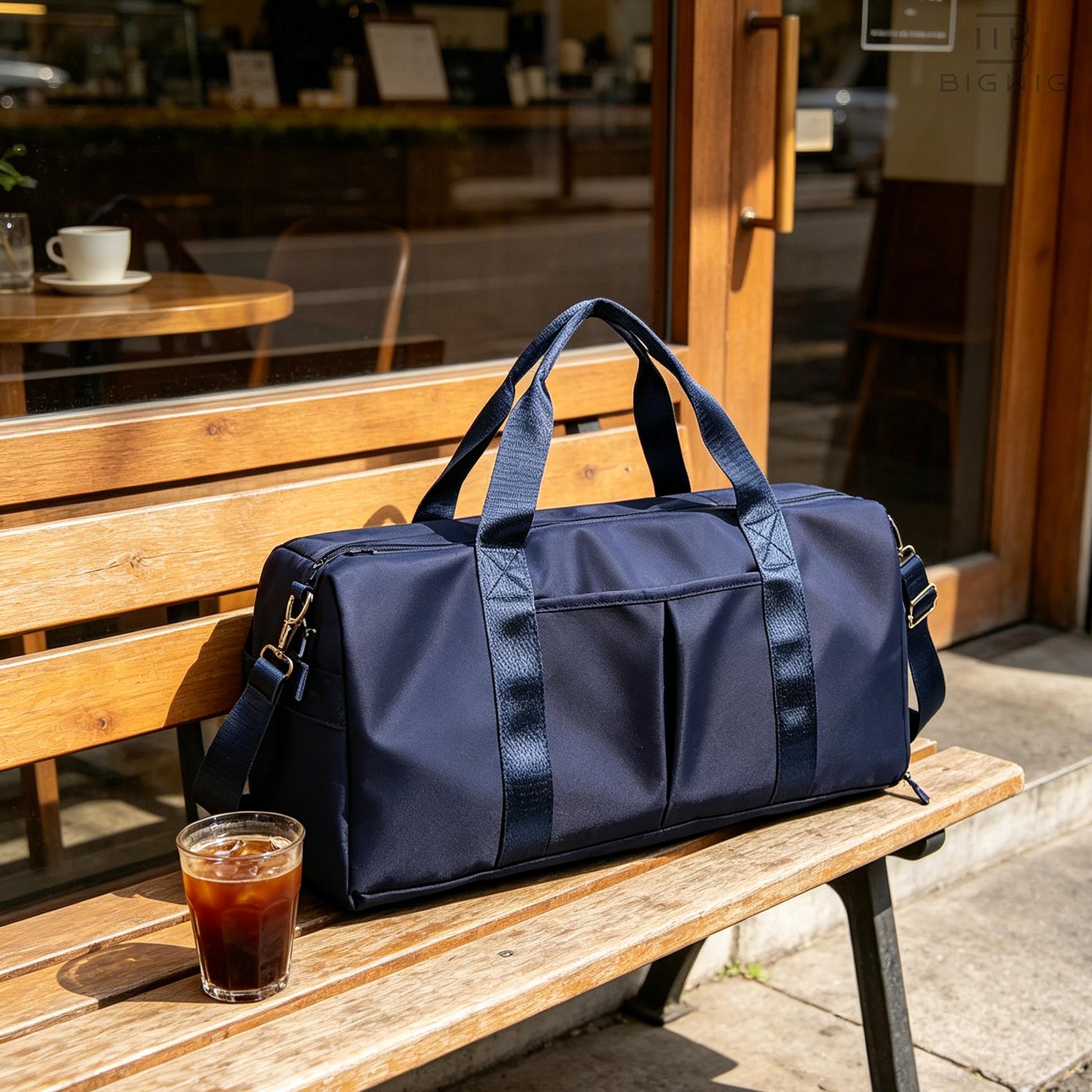 Versatile Gym Bag with Shoe Compartment, Travel Duffel Bag for Weekender, Waterproof Carry on Overnight Bag with Wet Pocket, Multi-functional Hospital Bags for Labor and Delivery