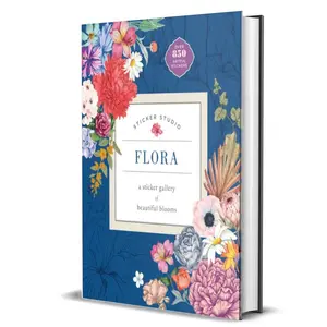 Sticker Studio: Flora: 850+ Stickers by Chloe Standish (Hardcover) Sticker Studio: Flora: 850+ Stickers by Chloe Standish (Hardcover)