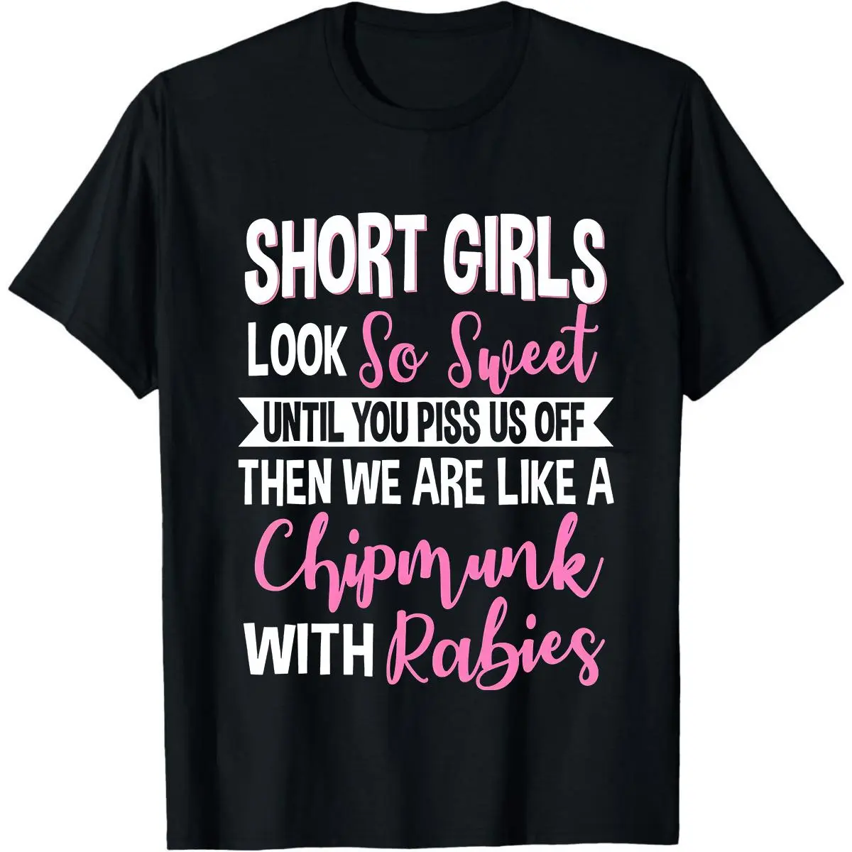 Women's Crew Neck Graphic Tshirt, Casual 100% Cotton Top, Lightweight Fold Short Sleeve for Petite Fit, All Seasons Casual Wear