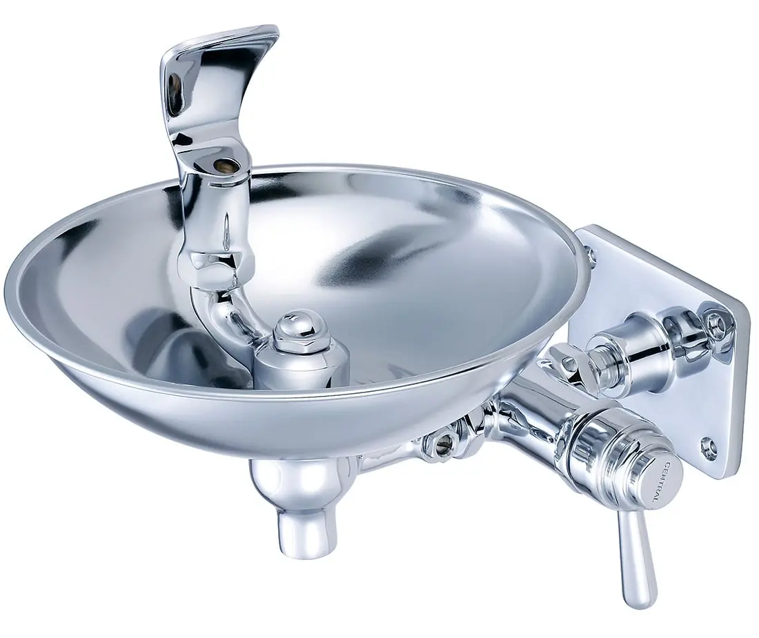 Central Brass 0366-HX8VWB Drinking Fountain Wallmount - Polished Chrome