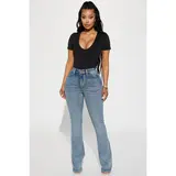 Gemma Sculpting Stretch Bootcut Jeans - Vintage Wash