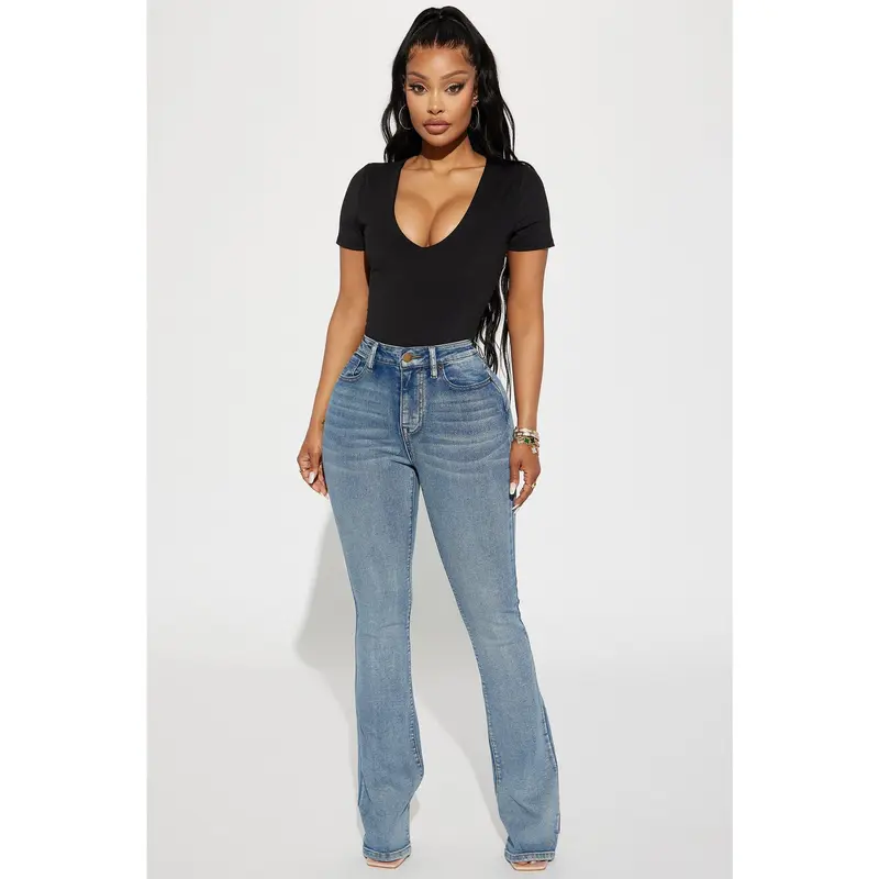 Gemma Sculpting Stretch Bootcut Jeans - Vintage Wash