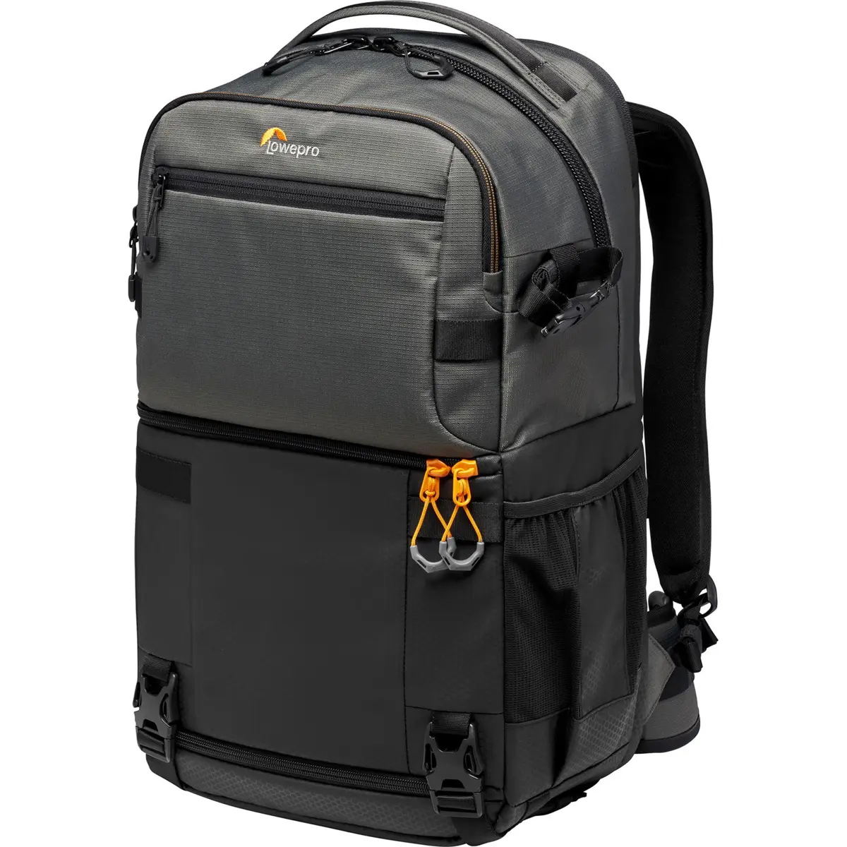 Lowepro Fastpack PRO BP 250 AW III Travel-Ready Backpack for DSLR Camera, Gear and Laptop, Gray