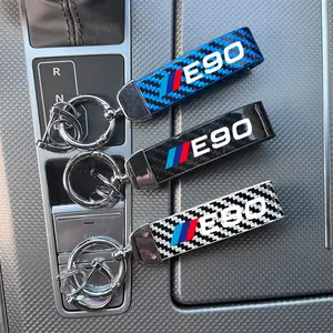 Bmw E Series & Carbon Fiber Keychain, Luxurious Lite Design, Multiple Colors Available, Universal Compatibility