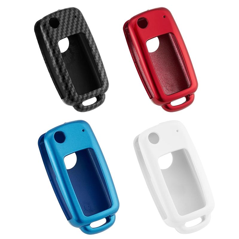 ABS Car Key Case Cover Car Key Protector For Volkswagen VW Polo Golf Passat Tiguan Beetle Caddy T5 Up Eos Skoda Octavia