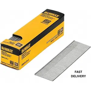 DEWALT 2 in. 18 Gauge Brad Nails (DBN18200-2) – 2500 Pack of Heavy-Duty Fasteners for Woodworking and Finishing Applications