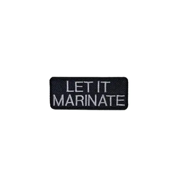 Let It Marinate Motorcycle Patch