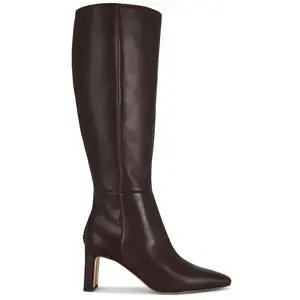 Sam Edelman Sylvia Wide Calf Boots in Spiced Pecan