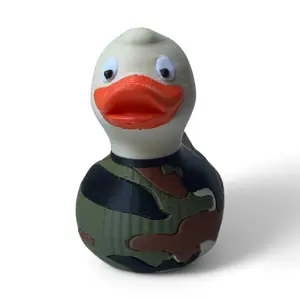 Camo Army Duck Decor Gift