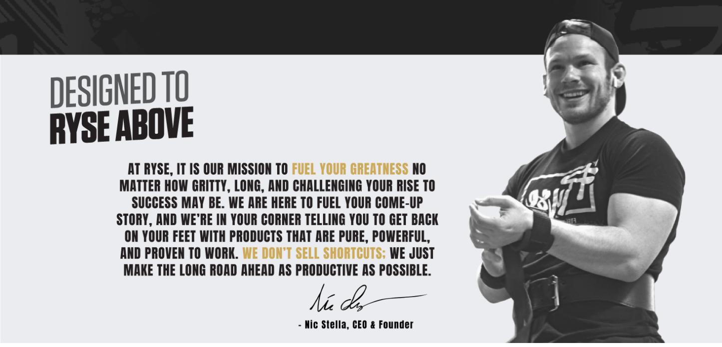 RYSE Loaded Protein Pancake & Waffle Mix - Naturally Sweetened Breakfast with 21g Protein, 3g MCTs & 2g Fiber - No Added Sugar - 6 Servings