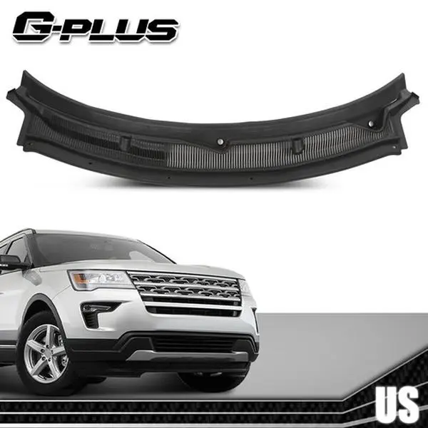 Windshield Cowl Grille Top Car Accessory, Fit For 2011-2019 Ford Explorer, Part Number BB5Z78022A68AA, Accessories