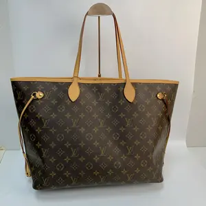 Pre-owned Louis Vuitton canvas Tote Bags Neverfull GM Monogram Tote Bag KY02505【BF 12Z】