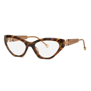 PHILIPP PLEIN OPTICAL VPP069S Eyeglasses LEOPARD-0LEO 55mm