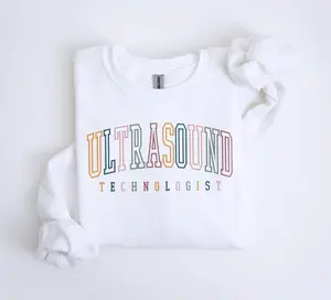 Retro Ultrasound Tech Sweatshirt, Ultrasound Technologist, RDMS Grad, Sonographer Shirt, Sonography Student, Unisex Crewneck Sweatshirt Classic Cotton