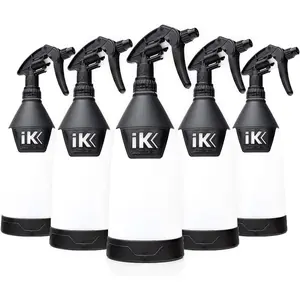 iK Goizper - Multi TR 1 Trigger Sprayer - Acid and  Resistant, Commercial Grade, Adjustable Nozzle,  for Automotive Detailing and Cleaning (5-Pack)