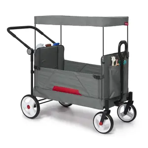 Radio Flyer Compass Kid And Cargo Stroll Wagon Folding
