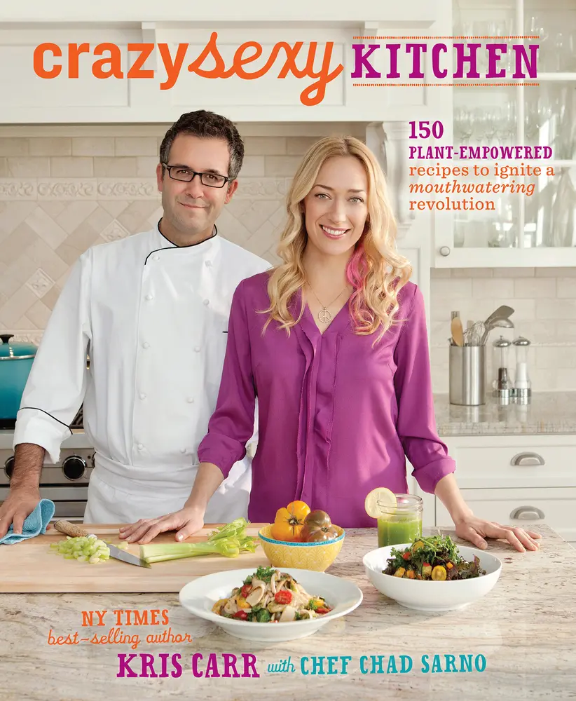 USED Book - Crazy Sexy Kitchen: 150 Plant-Empowered Recipes to Ignite a Mouthwatering Revolution by Carr, Kris (Paperback) - english