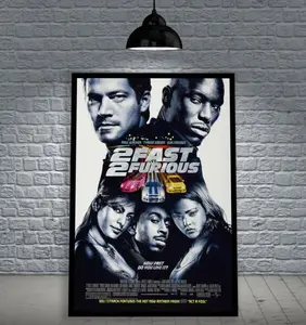 2 FAST 2 FURIOUS 2003 VIN DIESEL UNFRAMED MOVIE POSTER PRINT CINEMA A1 & 60X40CM