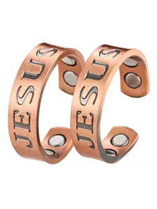 Women’s 99.99% Pure Copper Ring, Adjustable Design, Perfect Mother’s Day Gift for Her, Casual Style Jewelry Accessory