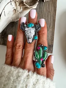 Ranchy Adjustable Southwest Rings