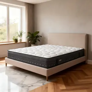 12'14 Inch Twin Full Queen King size Mattress in a box, Memory Foam And Spring Hybrid Mattress Medium Firm, For Home Rooms Hotels, Furniture Ergonomic Interior Modern queen size mattress