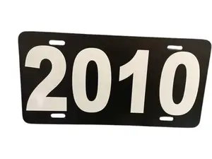 Year Plates- Placas de Ano Cualquier ano