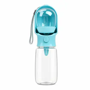 Pet Travel Water Cup, Leak-Proof and Spill-Resistant, Portable Dog Walking Bottle, Suitable for Cats and Dogs, Single Pack