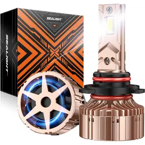 2015 GMC Sierra 1500 9012/HIR2 90W 6000K White IP68 LED Headlight Bulbs 2PCS SEALIGHT X6S