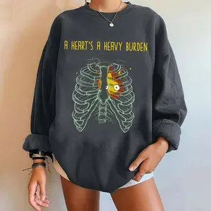 Howls Castle Shirt| A heart's A Heavy Burden T-shirt Sweatshirt Hoodie | Sophie Hatter quote | Miyazaki sweatshirt | Anime sweatshirt