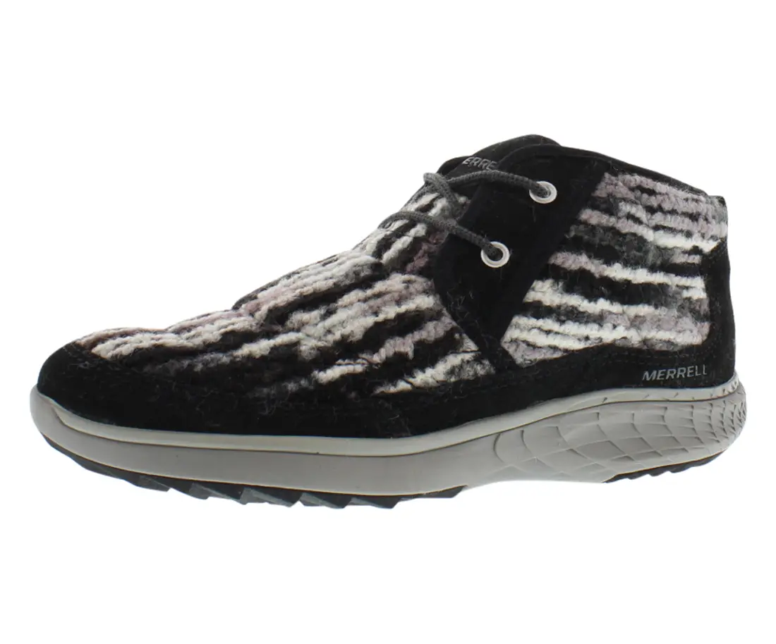 Merrell Pechora Mid Women's Winter Boots - Suede and Knit Upper, Warm Fleece-Lined Casual Outdoor Footwear, Walking Shoes, Closed, Ankle