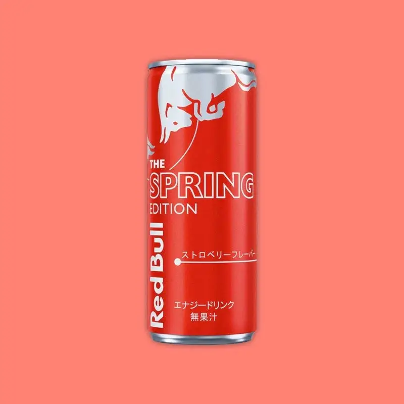 Red bull strawberry *japan* LIMITED EDITON