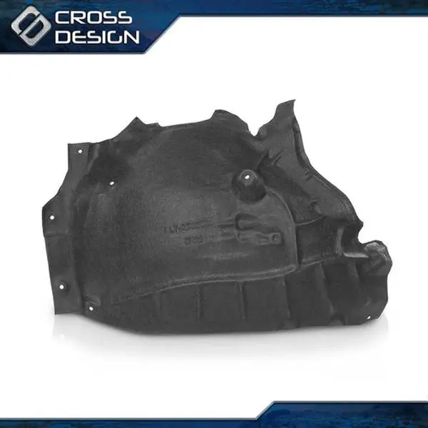 CROSSDESIGN Rear Passenger Side Right Fender Splash Guard, 1 pc 1* Right Fender Liner, Fit for 2017-2021 Audi Q7, As the Picture
