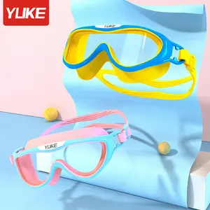 1 PC Kids Swim Goggles - No Leak Anti-Fog Wide View Swimming Glasses for Boys Girls