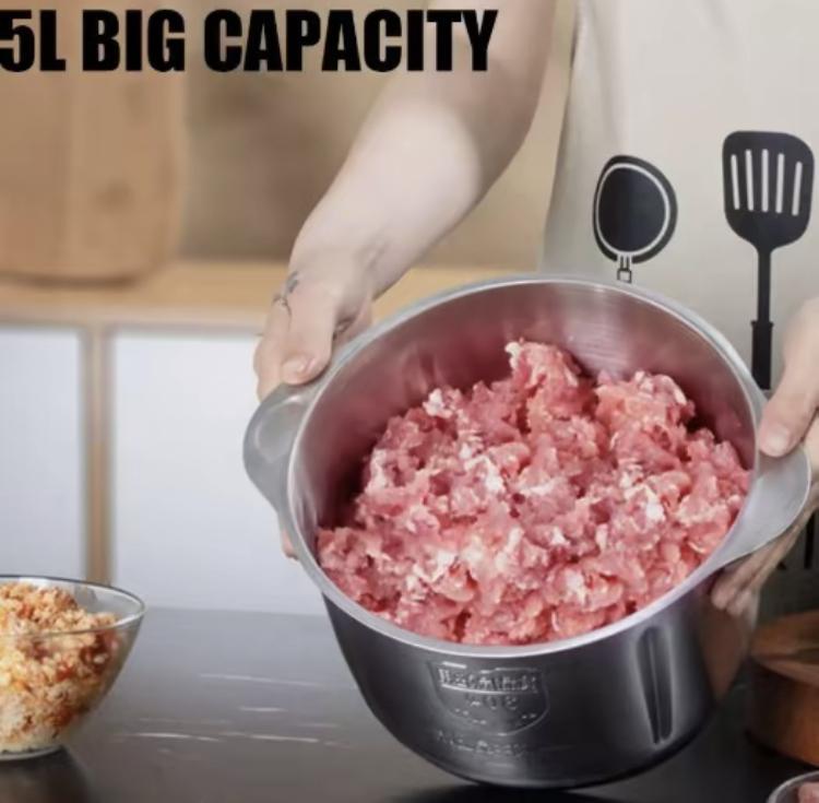 5L Electric Meat Grinder Mincer Mixer Blender Food Chopper Processor Blenders ,Food Processor blenders  kitchen food  processor smoothie  maker