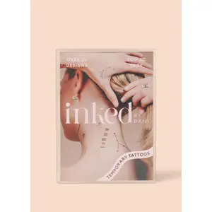 Zodiac: Cancer + Scorpio + Pisces Temporary Tattoos