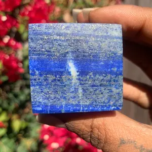Natural Lapis Lazuli Crystal Cube