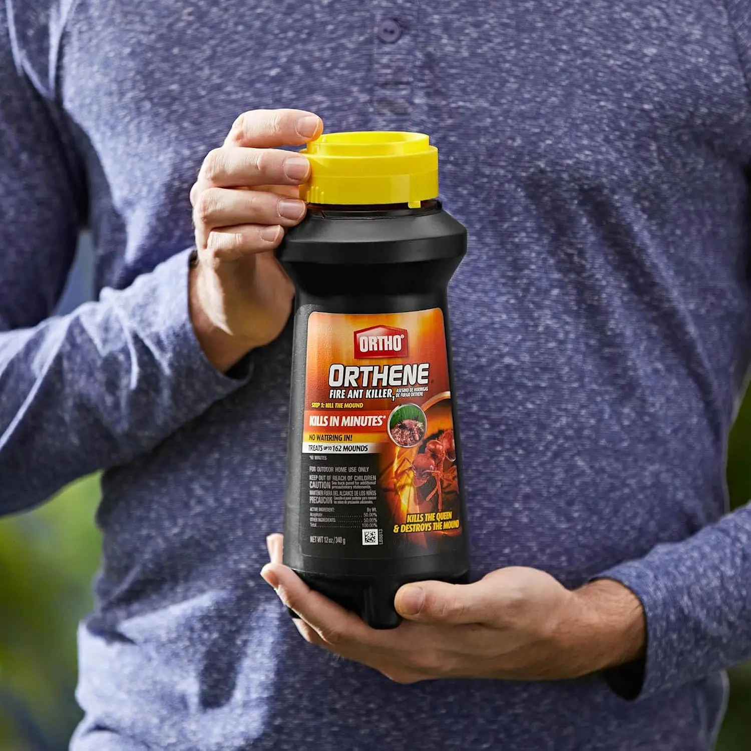 Ortho Orthene Fire Ant & Cockroach Insect Killer (12 oz) - Outdoor Lawn, Shrub & Flower Bed Protector, Bug Control & Pest Control Solutions, Cockroach Bait