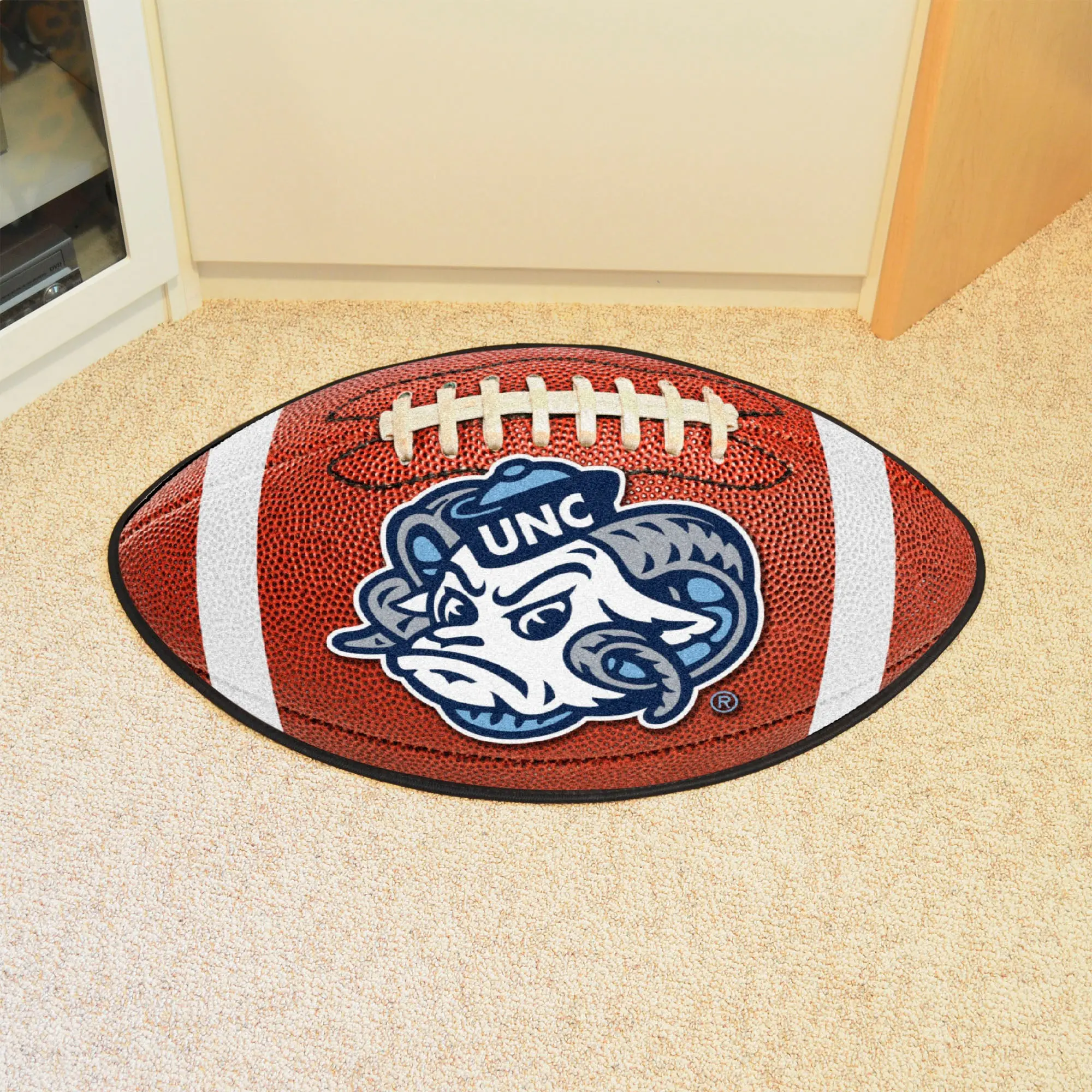 UNC Tar Heels Football Rug - 21"x32"