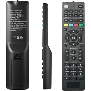 Universal TV Remote Control is Suitable for LED Smart TVS of LG,Samsung,Sony,Philips,Panasonic,Sharp,Toshiba,Hitachi,VIZIO,TCL,JVC,Hisense and Other Brands (1pack)