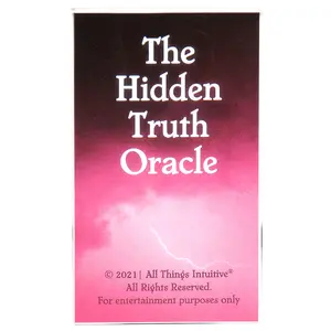 Hidden Truth Oracle, 54pcs/set English for Family Party, Fun Game for Adults, Tarot Card Decks