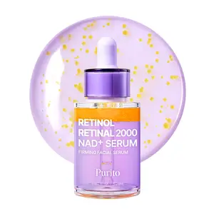 [Purito Official] Retinol 0.1% + Retinal 0.1% Anti-Aging Facial Serum | for Wrinkles, Fine Lines & Firmer Skin | Dual Retinoids with NAD+, Improve Elasticity & Skin Texture | Korean Skincare