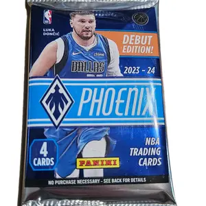 Panini Phoenix NBA Trading Cards 2023-24 Season Debut Edition Factory Sealed Pack with 4 cards