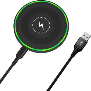 15W Wireless Charger Fast Charging Pad for Motorola Moto G Stylus 5G 2025/G Power 2026, Android Wireless Charging Station for Samsung Galaxy S25 Ultra S25+ S24 FE S23 S22 Z Flip6, Pixel 10pro 9a 8pro