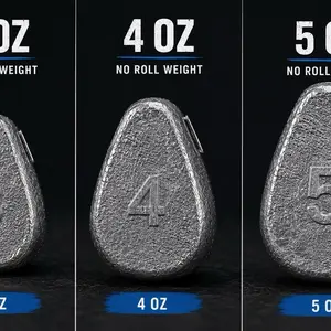 No Roll River Weights - Available in 3oz, 4oz, 5oz Sizes