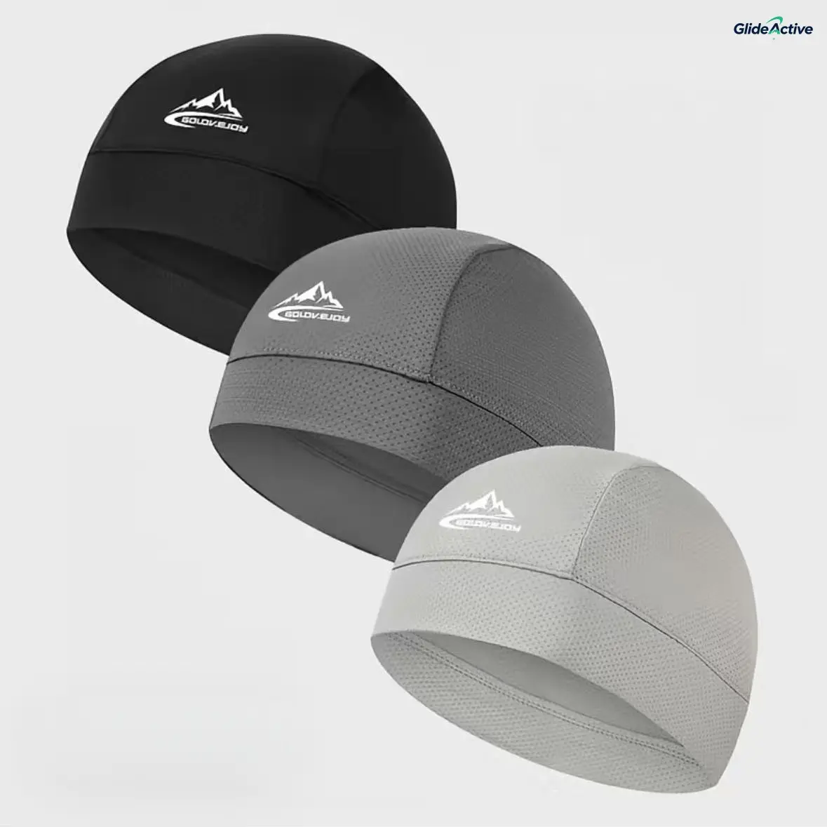 2Pcs/3Pcs Breathable Cycling Helmet Liner Caps | CyclingTok OutdoorTok UPF UV Protection Quick Dry Sweat-Wicking Skull Caps | Unisex Mens Womens for Hiking Running Motorcycle Summer Sports