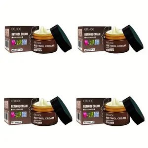 4PCS/2PCS Retinol Anti-Aging Wrinkle Firming Cream, EELHOE Retinol Anti-Aging Cream With Hyaluronic Acid And Vitamins