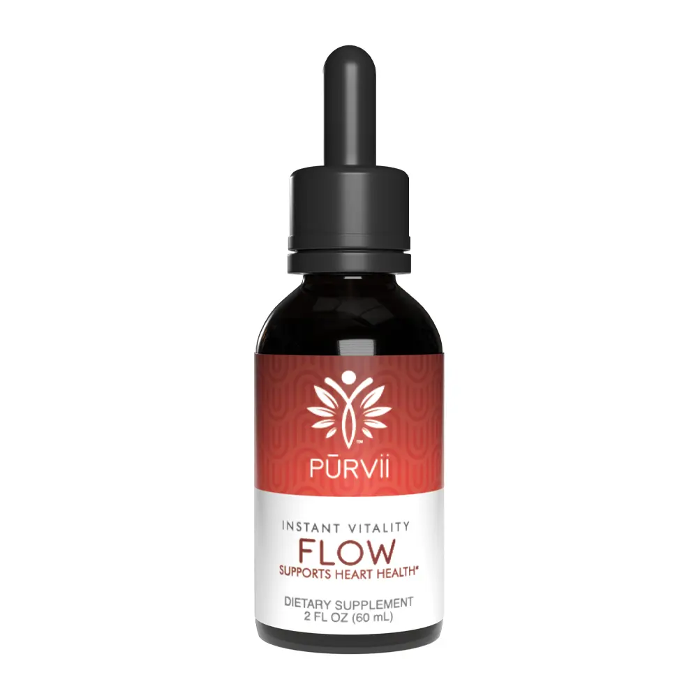 PŪRVii FLOW by PŪRVii - Proprietary Blend for Healthy Blood Flow, Energy & Cardiovascular Health with L-Citrulline, L-Arginine & Beet Root Extract