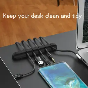Mint Selected Desktop cable hub.Keep your desk tidy. Organize your cables.