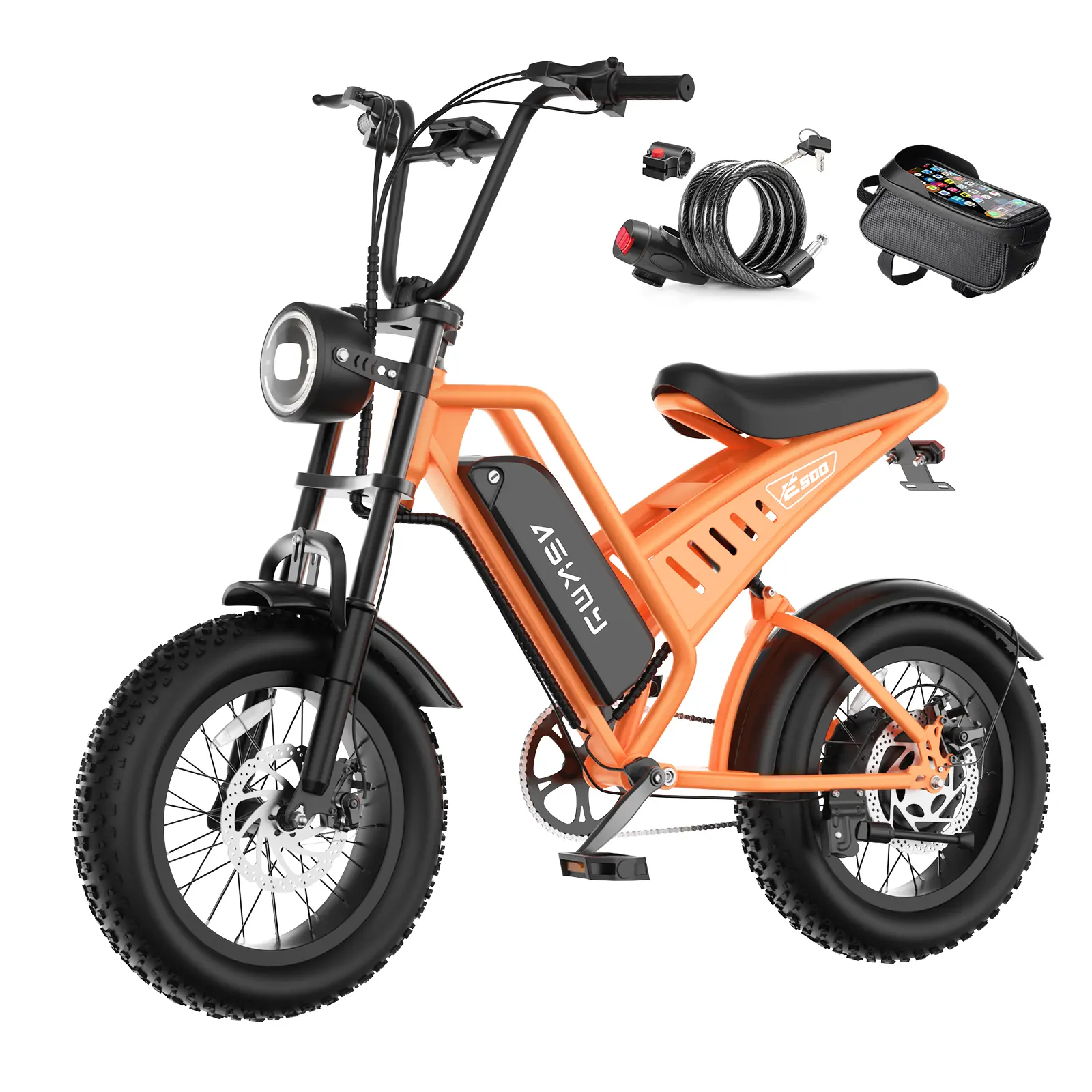 16 inch-1500W-orange