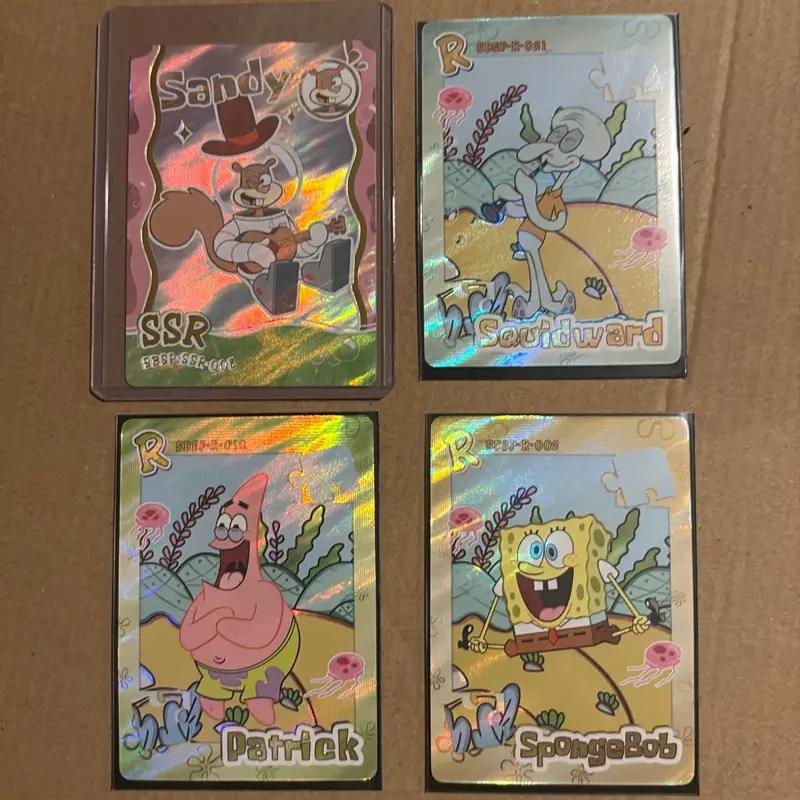 SpongeBob trading cards